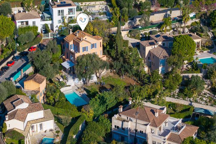 Villa pour 8 personnes, avec piscine et vue sur l’océan ainsi que sauna et terrasse à Roquebrune-Cap-Martin - 4