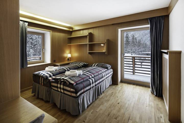 Ferienhaus für 4 Personen, mit Balkon im Val di Fassa - 2