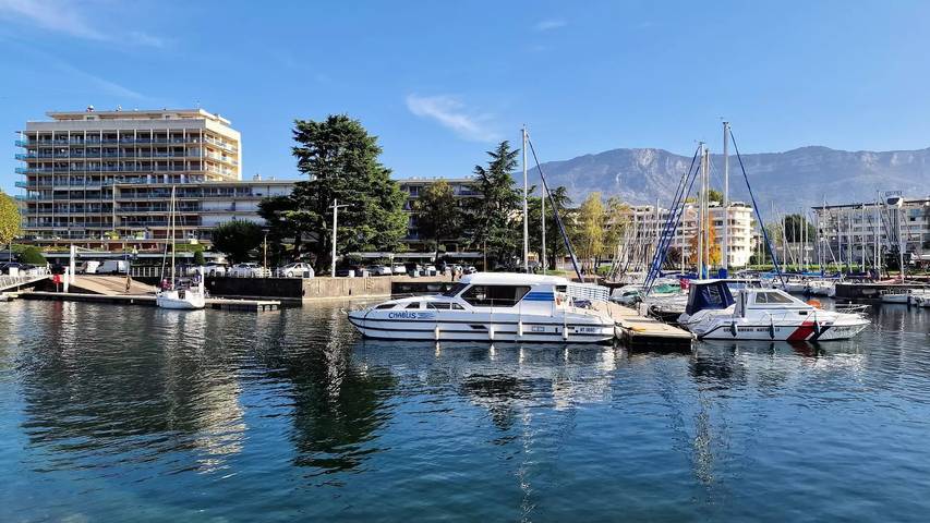 Gîte pour 4 personnes, avec balcon dans Grand Port (Aix-les-Bains) - 2