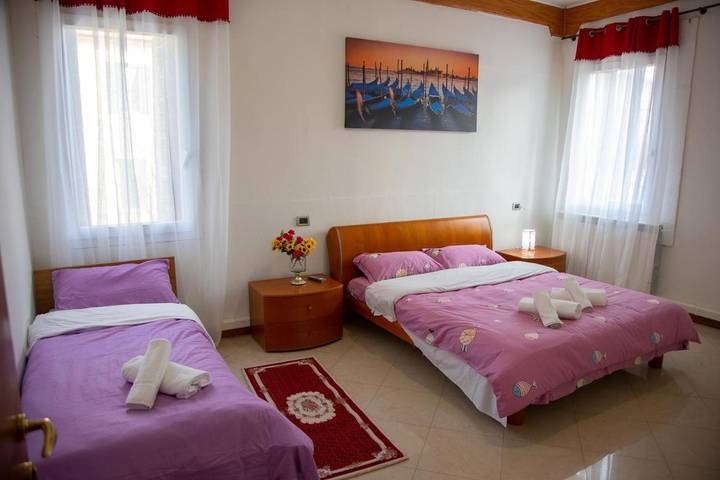 BnB für 2 Personen, mit Garten und Ausblick in Venedig