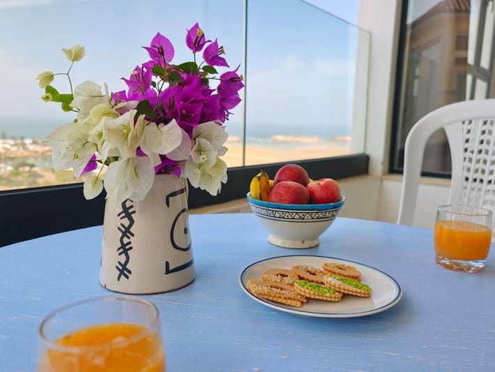 Gîte pour 6 personnes, avec jardin ainsi que vue et vue sur le lac à Oualidia - 4