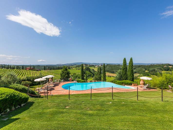 Location de vacances pour 8 personnes, avec Terrasse et Jardin à Certaldo - 2