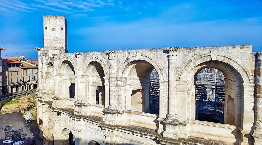 Gîte pour 2 personnes, avec vue et balcon dans Arenes D Arles - 4