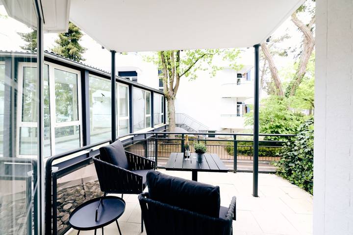 Ferienwohnung für 2 Personen, mit Balkon und Terrasse in Timmendorfer Strand