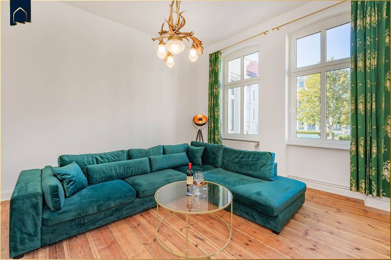 Ganze Wohnung, Komfortables Apartment in der Villa Tanneck mit Balkon und Strandnähe in Ahlbeck in Drei Kaiserbäder, Heringsdorf