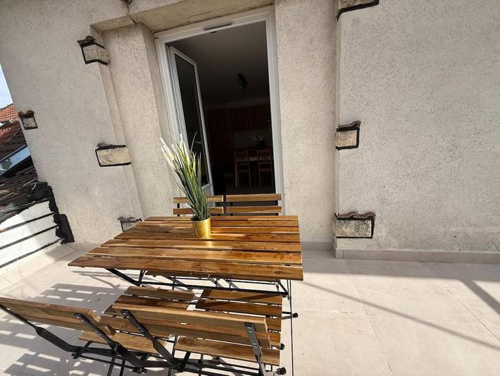 Gîte pour 6 personnes, avec vue et jardin, animaux acceptés à Ozoir-la-Ferrière - 4