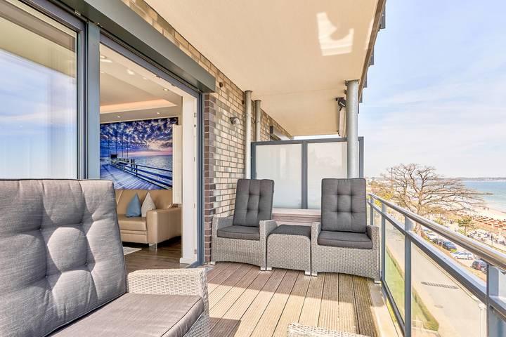 Ganze Ferienwohnung, Panorama 180 Grad in Scharbeutz, Ostholstein
