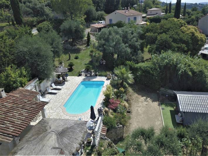 Ferienhaus „Patio Fleuri“ mit privatem Pool, Terrasse und Klimaanlage in Callian, Draguignan Region