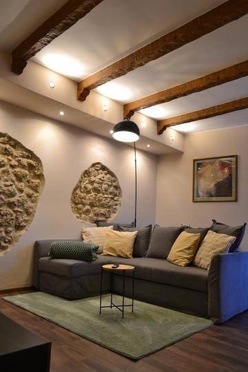 Gîte pour 4 personnes, avec vue et balcon, animaux acceptés à Poggio Mirteto