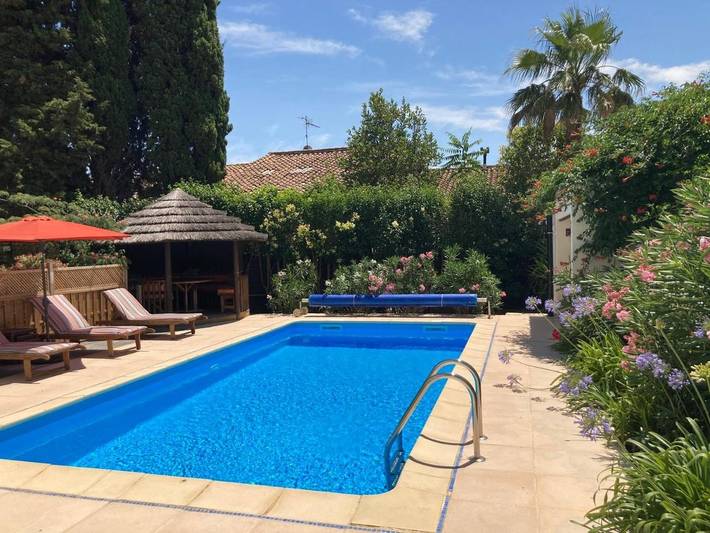 Location de vacances pour 2 personnes, avec jardin ainsi que piscine et vue à Bize-Minervois - 3