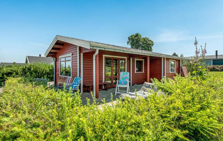 Ferieudlejning for 4 personer, med have i Fåborg