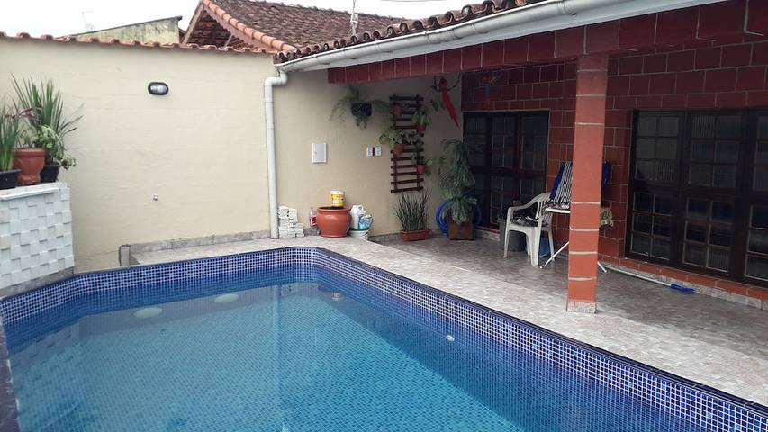 Casas e apartamentos de temporada para 10 pessoas, com balcão, com animais de estimação em Mongaguá