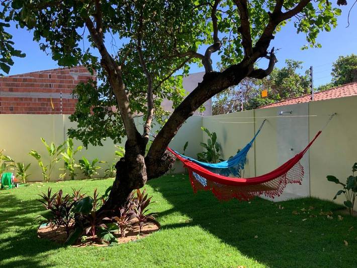 Casas e apartamentos de temporada para 4 pessoas, com jardim e terraço em Paracuru