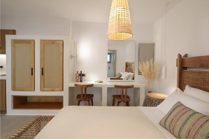 Apartamento num hotel 'Makava Suite' com varanda, Wi-Fi e ar condicionado in Naxos Cidade, Naxos