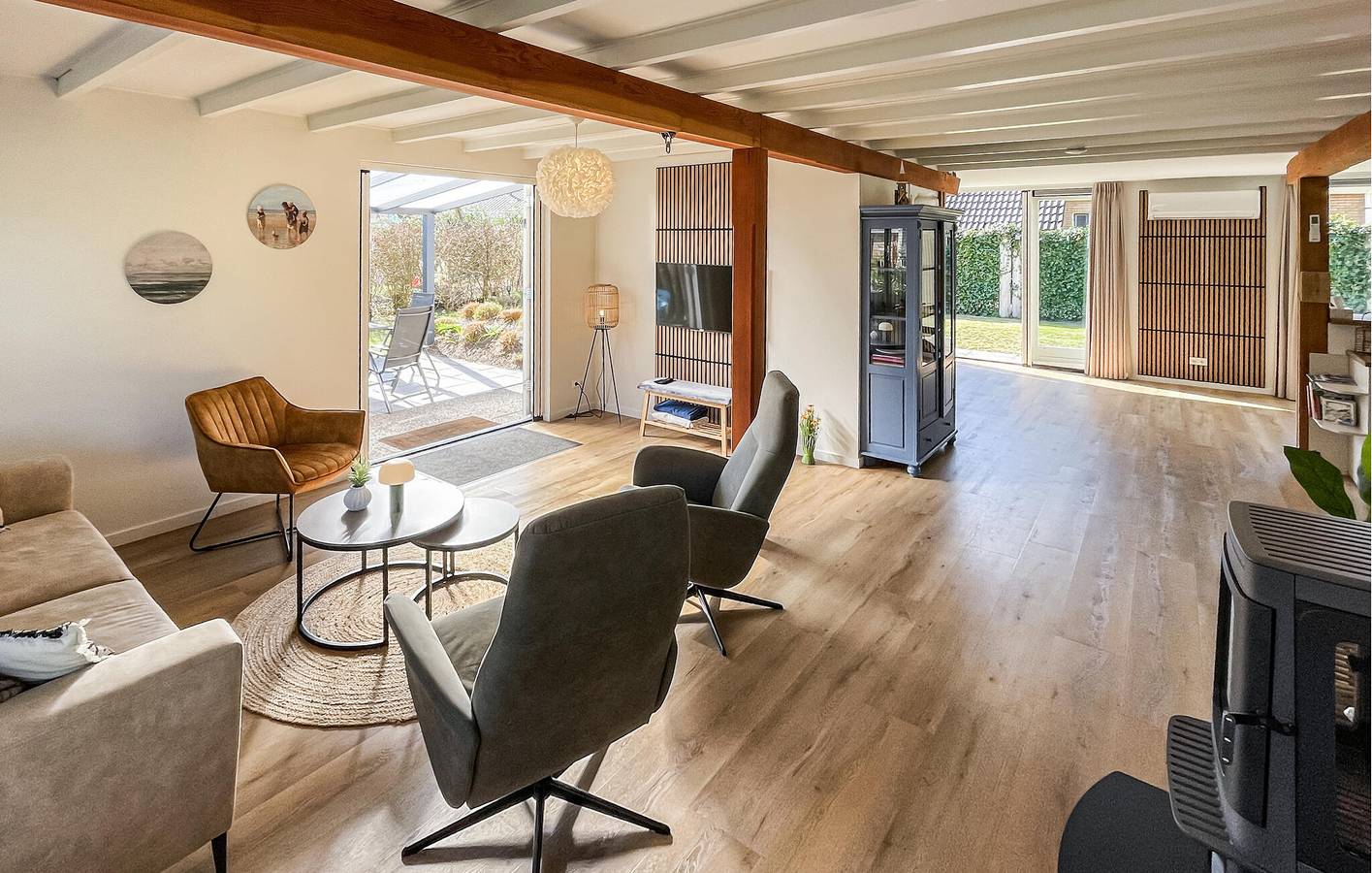 Ferienhaus für 6 Personen mit Ausblick in Lauwersmeer, Niederländische Nordsee