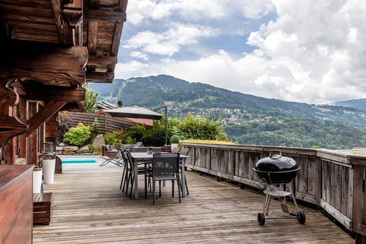 Chalet pour 6 personnes, avec jardin ainsi que piscine et balcon à Saint-Gervais-les-Bains - 2