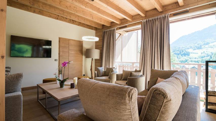 Maison de vacances pour 11 personnes, avec balcon à Praz-sur-Arly
