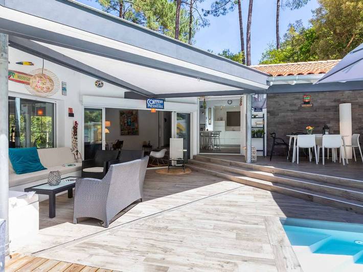 Villa pour 8 personnes, avec jardin à Hossegor - 4