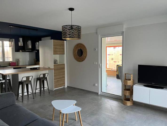 Maison de vacances pour 4 personnes, avec jardin