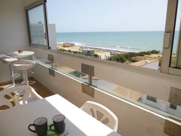 Gîte pour 4 personnes, avec balcon dans Plage des Becs