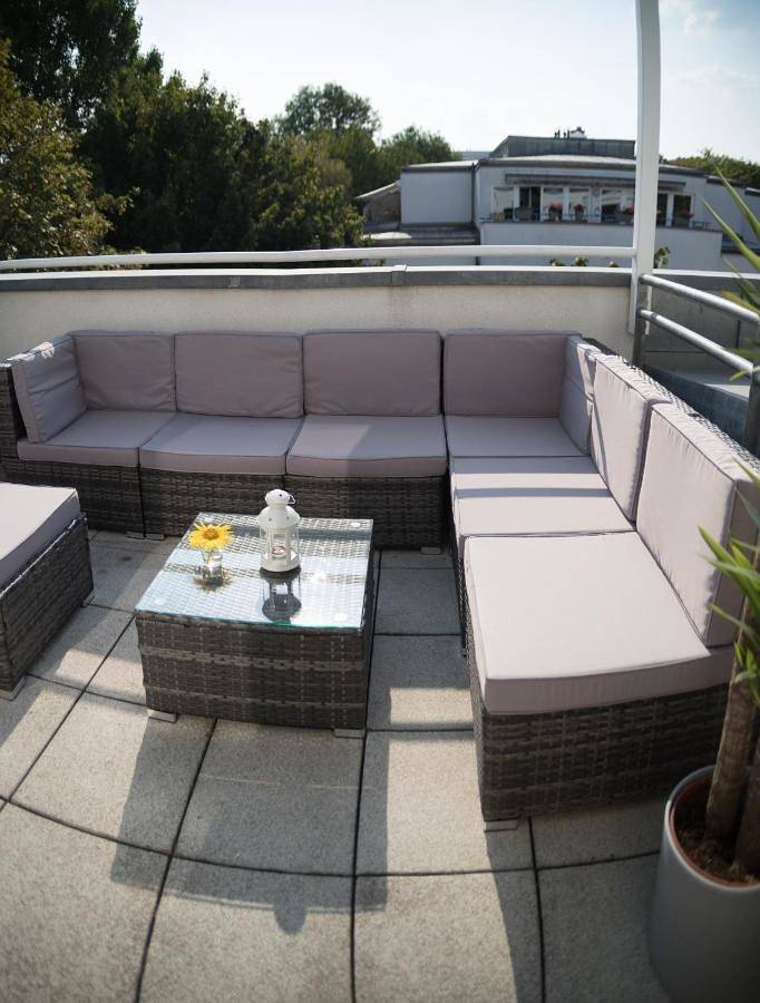 Ganze Wohnung, Ferienwohnung für 6 Personen mit Terrasse in Leipzig Mitte, Leipzig
