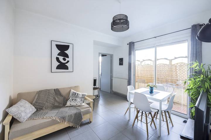 Location de vacances pour 4 personnes, avec balcon à Perpignan