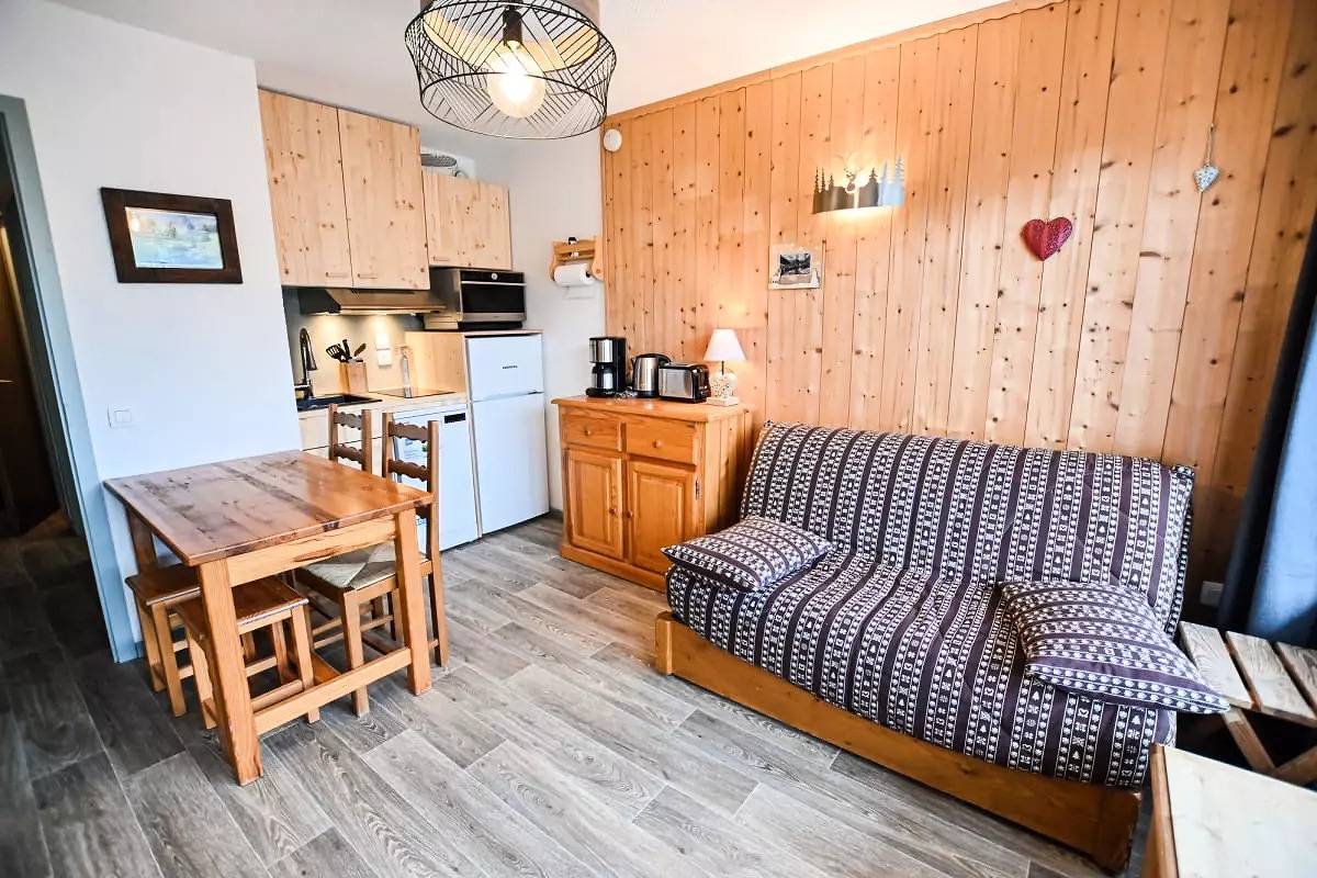 Entire studio, Studio for 4 People in Saint-Gervais-les-Bains, Pays du Mont-Blanc
