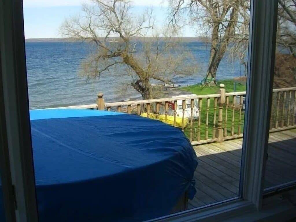 Amazing Lake Views / 100 m Privatstrand / Whirlpool / Weinstraße / Haustiere / Seneca West Side in Seneca Lake