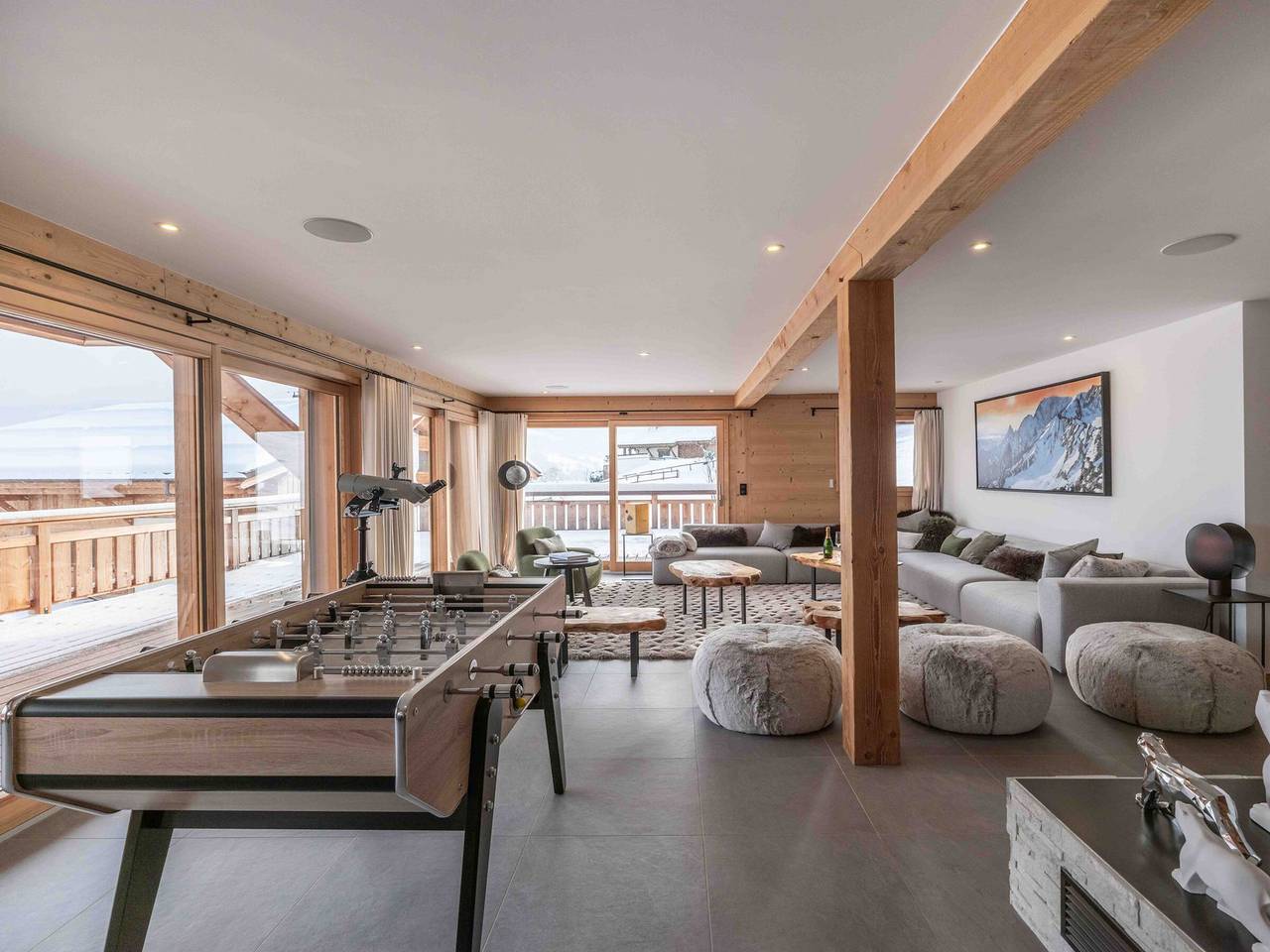 Chalet moderne à Combloux avec piscine et espace bien-être in Combloux, Pays du Mont-Blanc