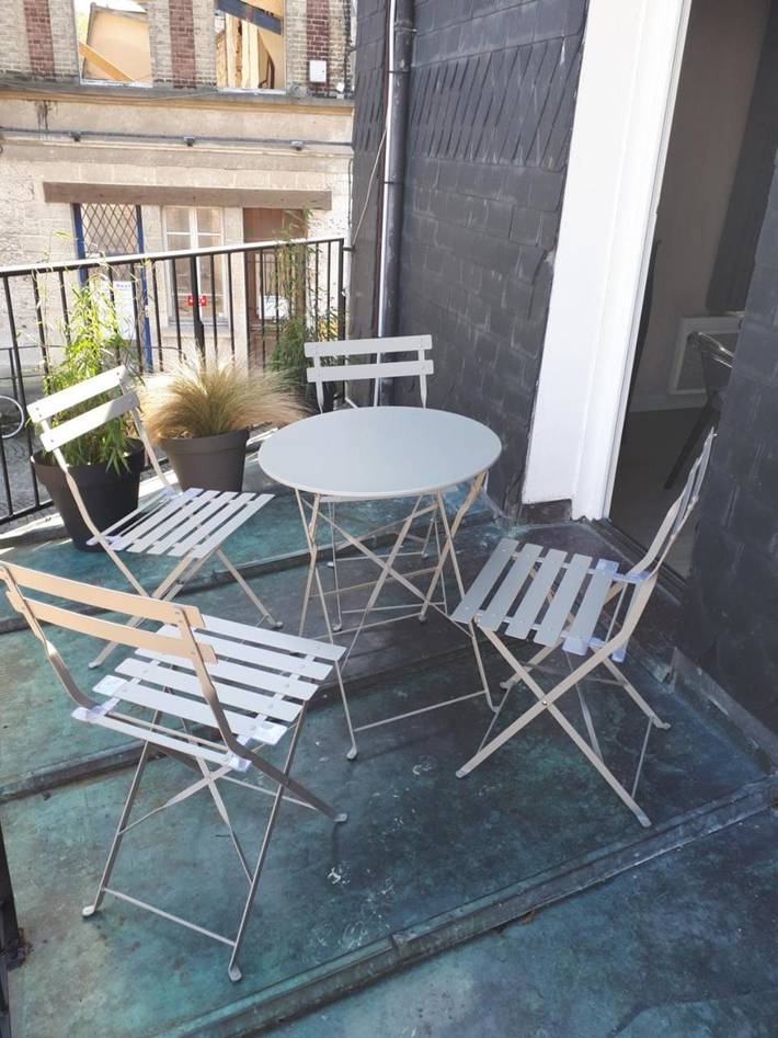 Gîte pour 4 personnes, avec vue et terrasse dans Office De Tourisme De Honfleur - 4