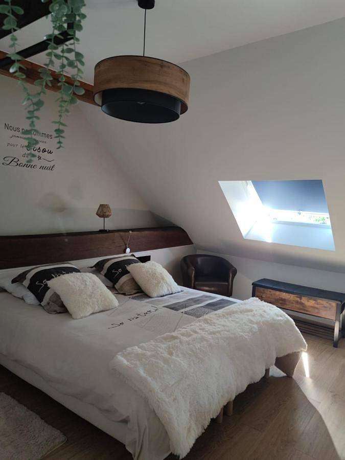 Chambre d’hôte pour 2 personnes, avec Terrasse ainsi que Jardin et Vue