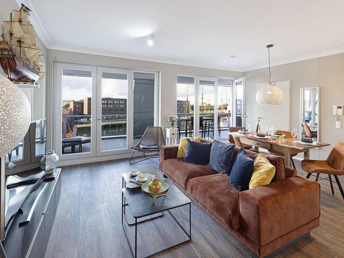 Ferienwohnung für 4 Personen, mit Balkon, mit Haustier in Wismar