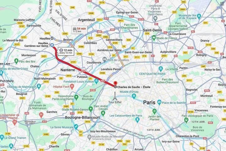 Gîte pour 6 personnes à Houilles - 3