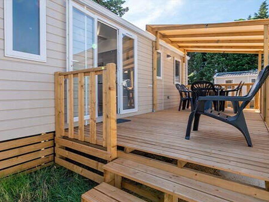 Camping Cavallino - Mobile home 6 persons - Comfort | 3 Bedrooms | 6 Pers | Raised terrace | Air conditioning in Venice, Venice Province