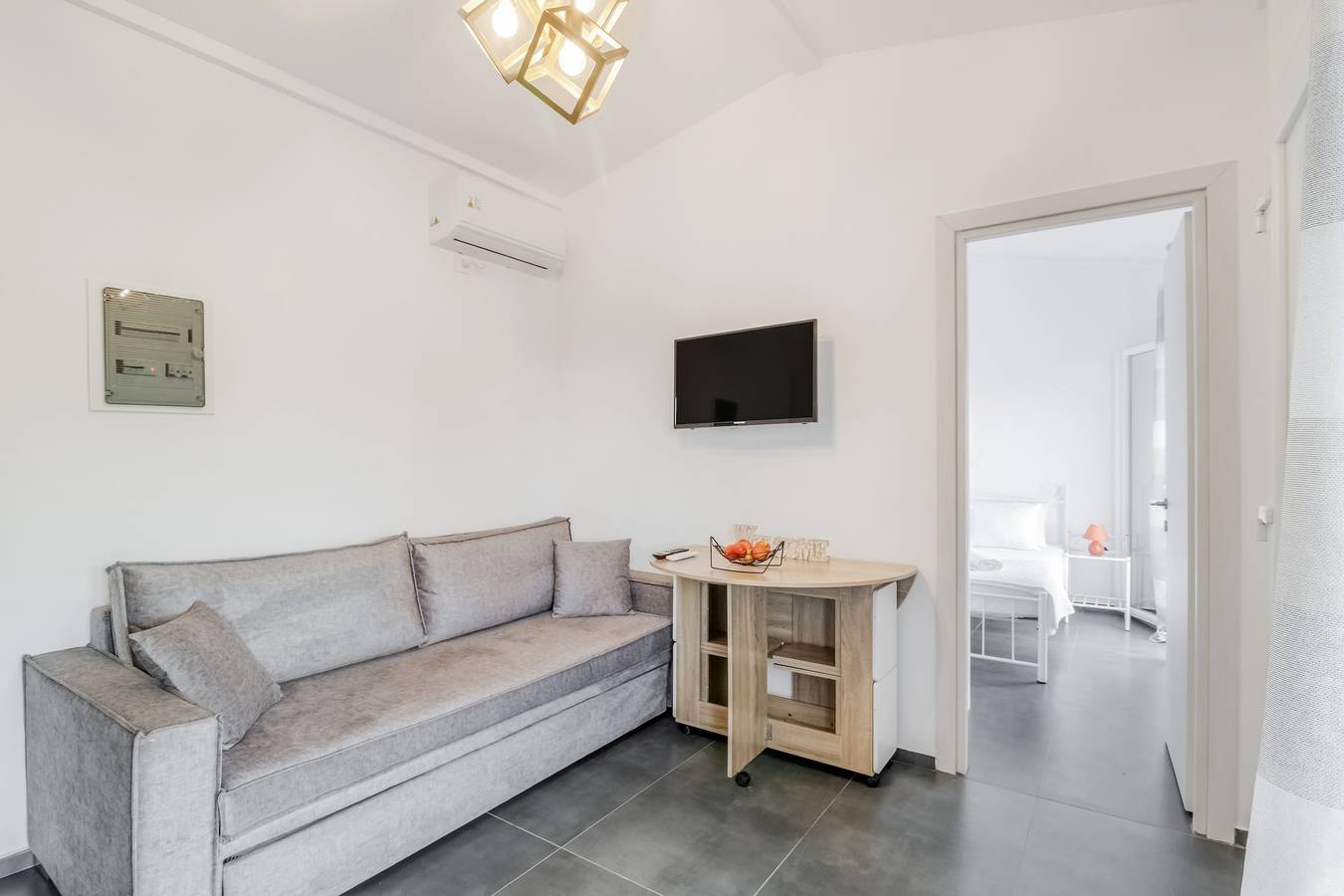 Villa "Μyrtali" with Sea View, 2 Private Terraces & Wi-Fi in Katomeri, Meganisi