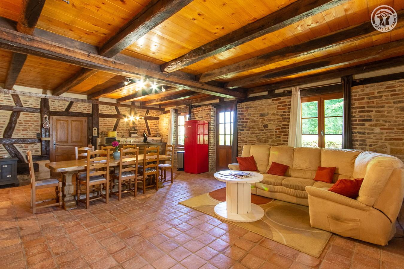 Casa de huéspedes para 4 personas con jardín in Branges, Región de Louhans