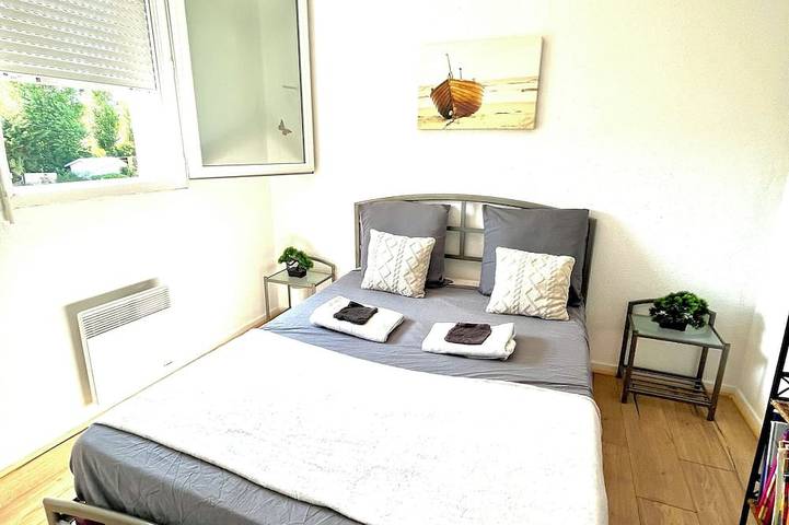 L'échappée D'opale - Walking distance to the beach, house with garden in Sainte Cécile Plage, Camiers