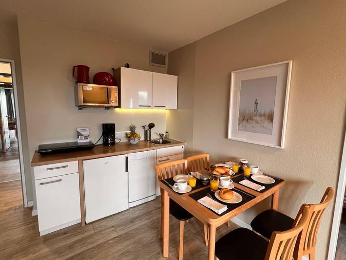 Appartement de vacances entier, Appartement de vacances pour 4 personnes avec balcon in Fkk Strand Duhnen, Cuxhaven