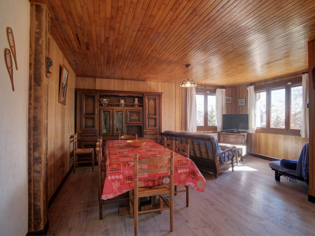 Ganze Wohnung, Große Whg 100m², 8 Pers, Wifi, La Toussuire in La Toussuire, Fontcouverte-la-Toussuire