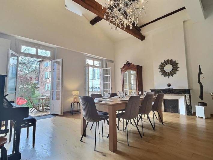 Appartement de vacances pour 6 personnes, avec vue et jardin