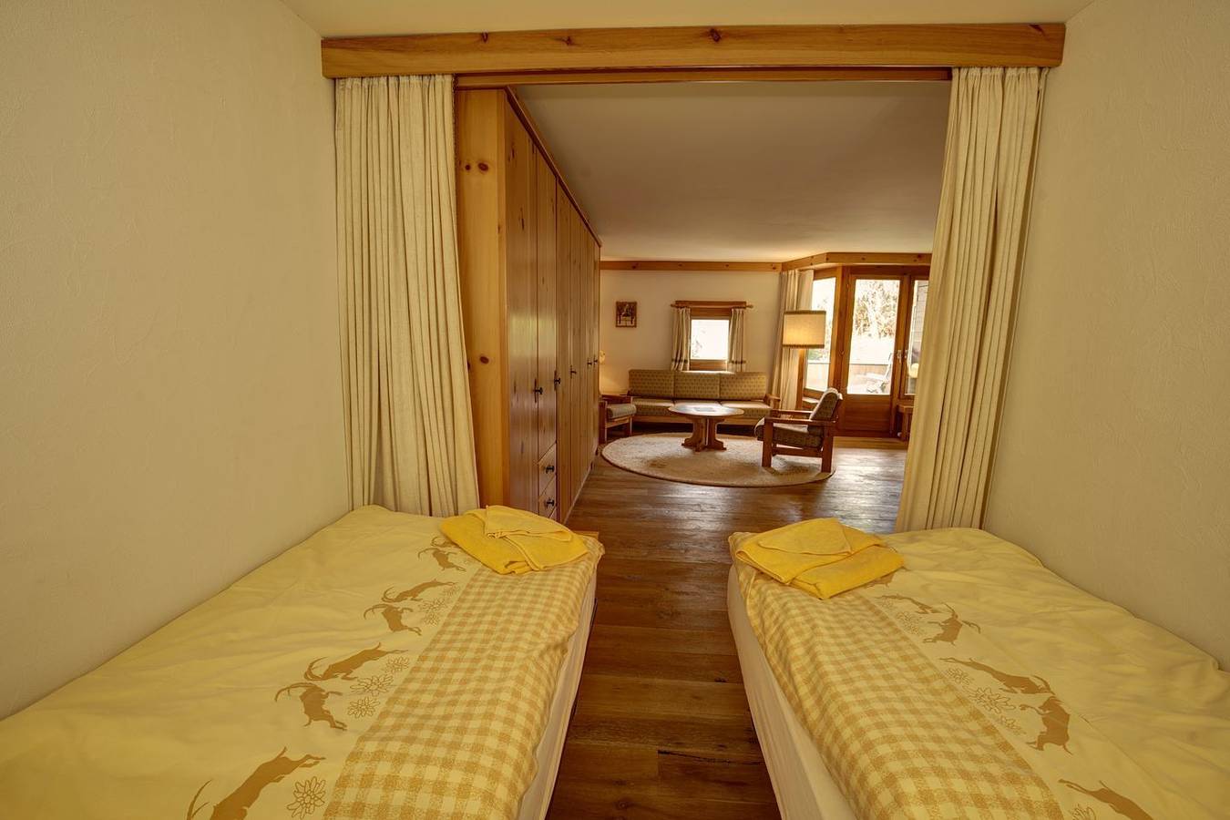 Geheel appartement, Vakantieappartement voor 2 personen met tuin in Silvaplana-Surlej, Silvaplana