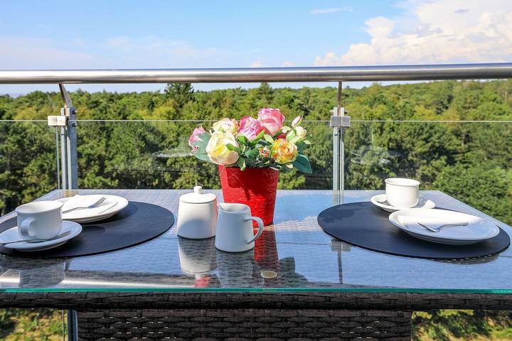 Ferienwohnung für 2 Personen, mit Ausblick und Balkon in Sahlenburg - 3