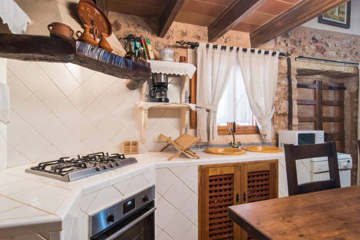 Ferienhaus "Lletreres" mit privaten Terrassen, privatem Pool und Wlan in Llubí, Mallorca Inselmitte