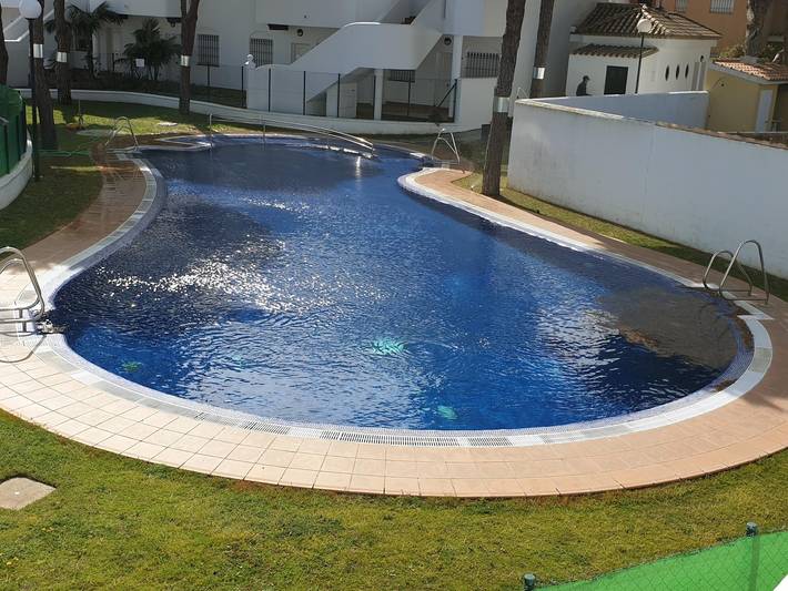 Apartamento de vacaciones para 7 personas, con Balcón y Piscina en Sancti Petri