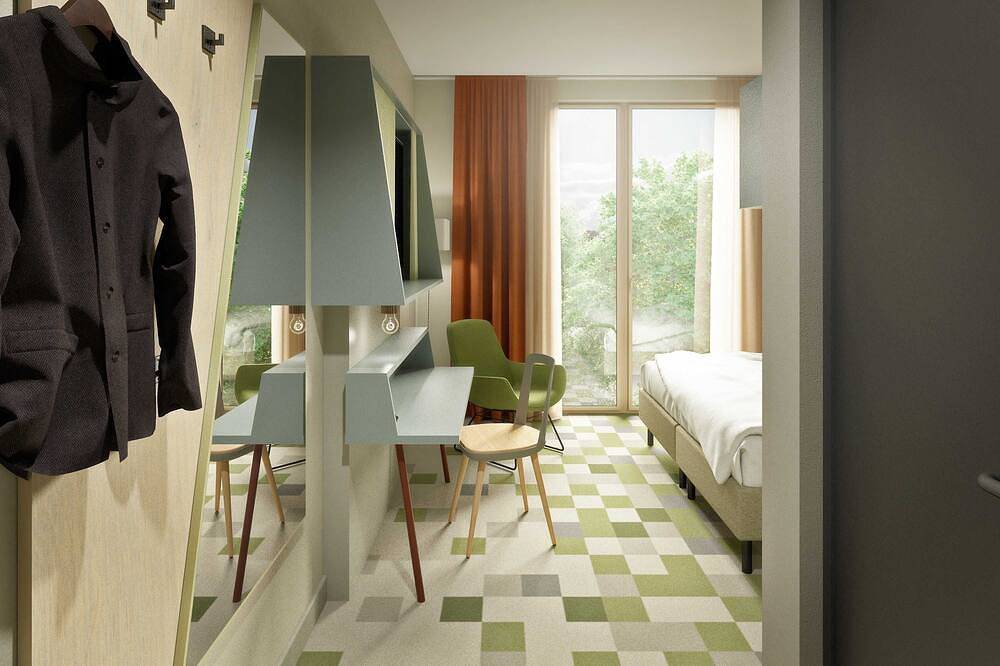 Double room large - More view - Hotel einsmehr in Augsburg, Bavarian Swabia