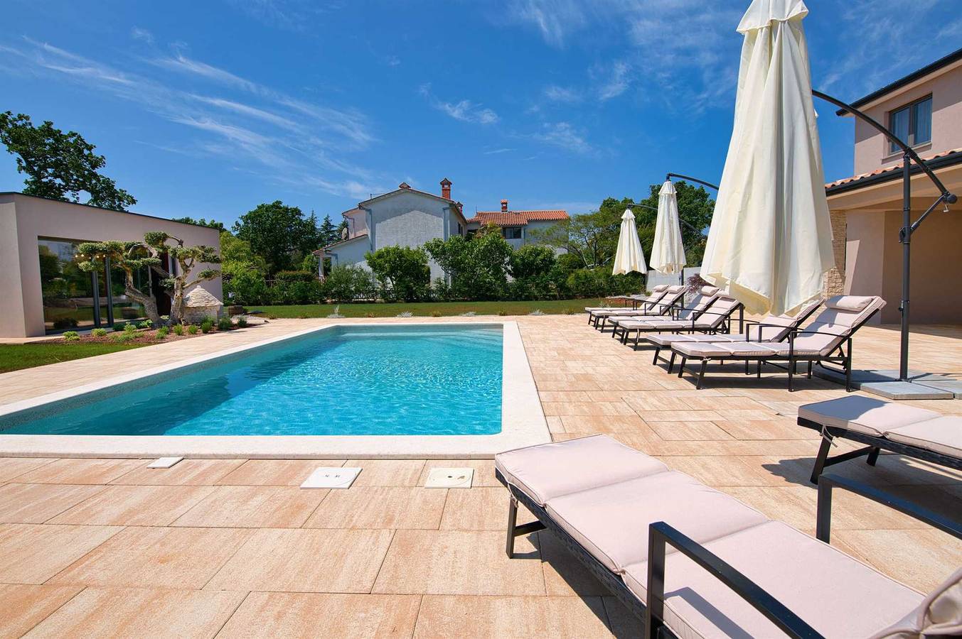 Die prächtige Villa Amore in Labin, Ostküste Istrien