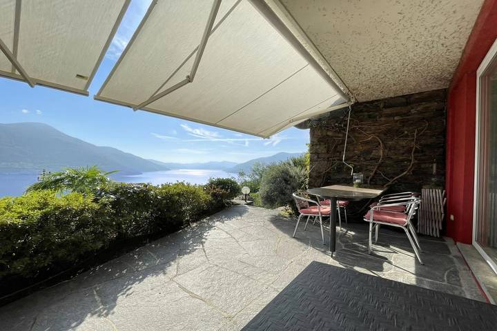 Ferienwohnung für 3 Personen, mit Seeblick und Terrasse, mit Haustier in Brissago - 3