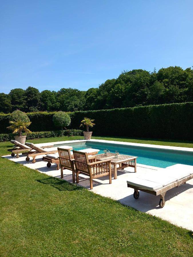 Location de vacances pour 13 personnes, avec bassin pour enfant et piscine ainsi que jardin et vue, animaux acceptés dans Bouquetot - 4