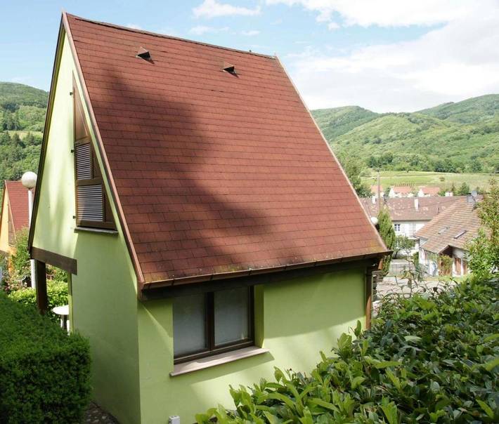 Ferienhaus für 5 Personen, mit Ausblick und Garten in Kaysersberg