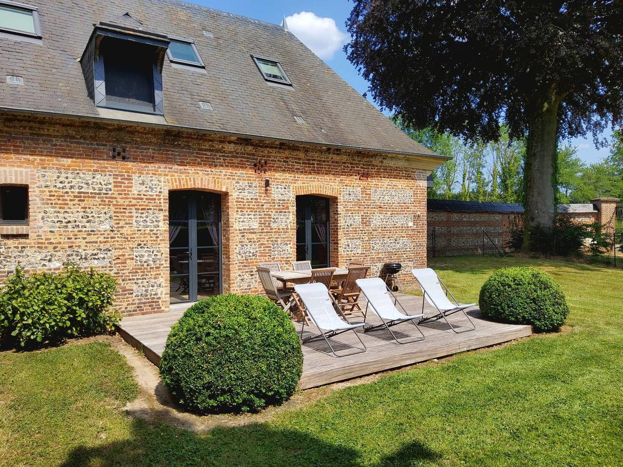 Gîtes de France® - Gîte du domaine de Grosmesnil in Cottévrard, Région de Dieppe